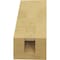 Ekena Millwork 3-inch W x 6-inch D x 6-inch H Traditional Rough Cedar Woodgrain TimberThane Knee Brace, Primed BRCUR03X06X06TRARCPR - alternate 5